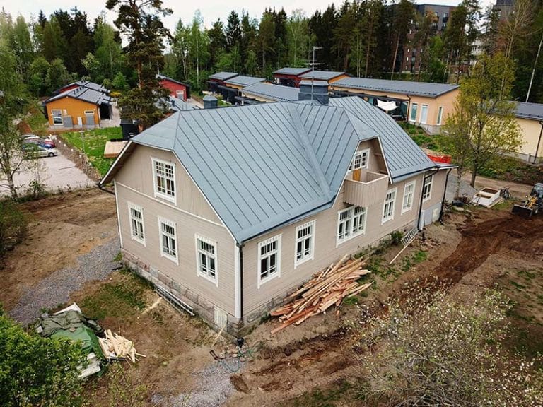 museokohteen maalaus klaukkala